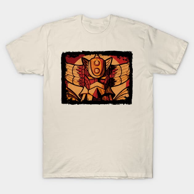 Retro Ufo Robot T-Shirt by CTShirts